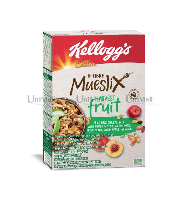 Ngũ Cốc Mueslix Trái Cây KELLOGG'S