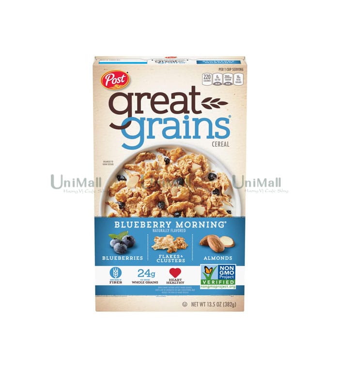 Ngũ cốc việt quất hạnh nhân POST