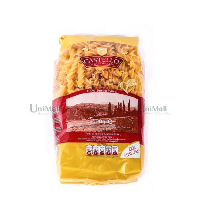 Nui xoắn Fusilli Castello số 48