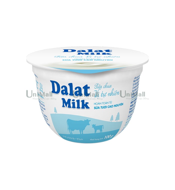 Dalatmilk Natural Plain Yogurt