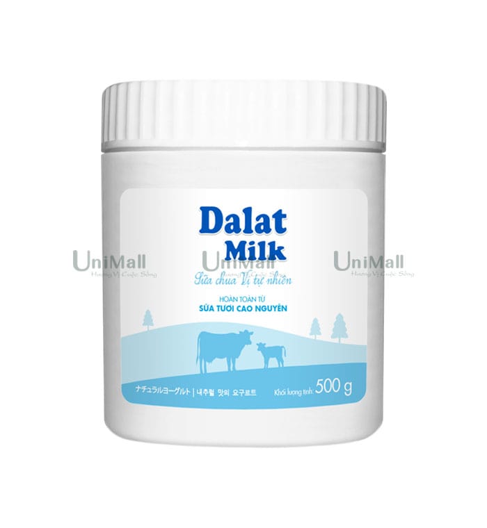 Dalatmilk Natural Plain Yogurt