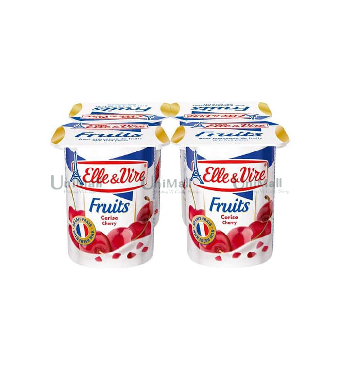 Sữa chua vị cherry ELLE & VIRE