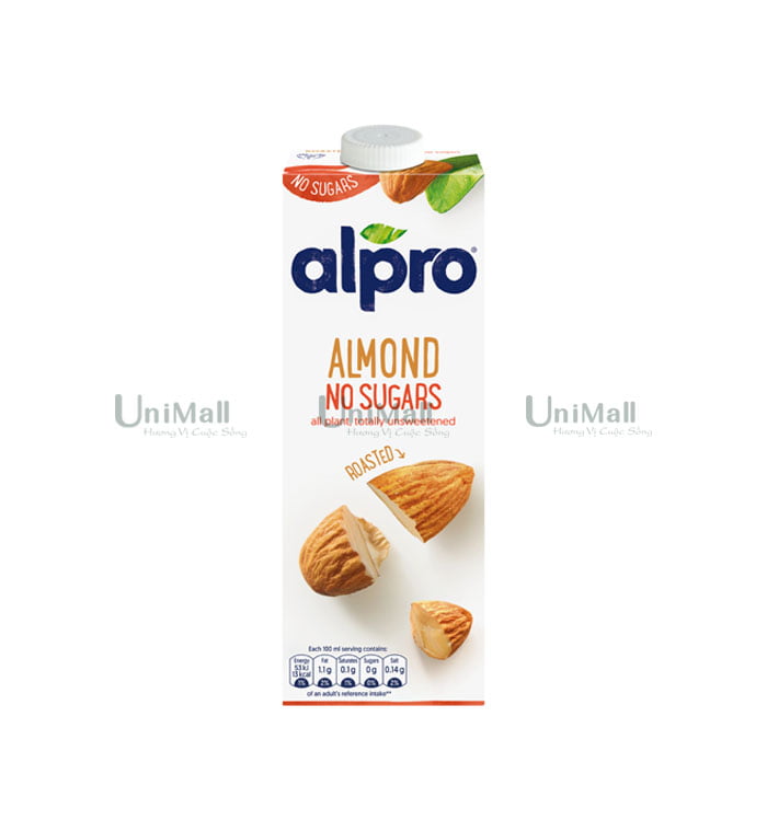 Sữa hạnh nhân không đường AlPro