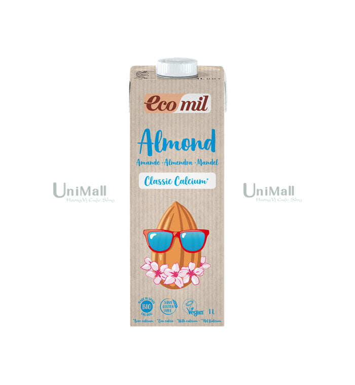 Ecomil Almond Milk Original Classic Calcium