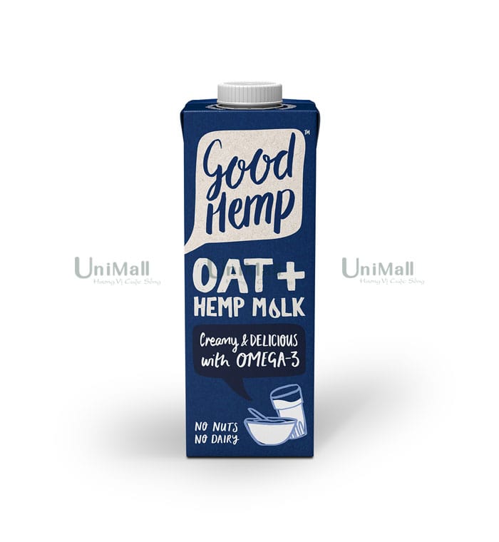 Sữa hạt gai dầu và yến mạch Good Hemp