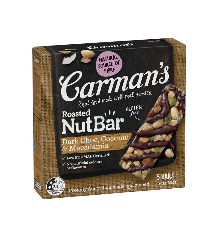 Thanh Dinh Dưỡng Macca Dừa Và Socola Đen Carman's