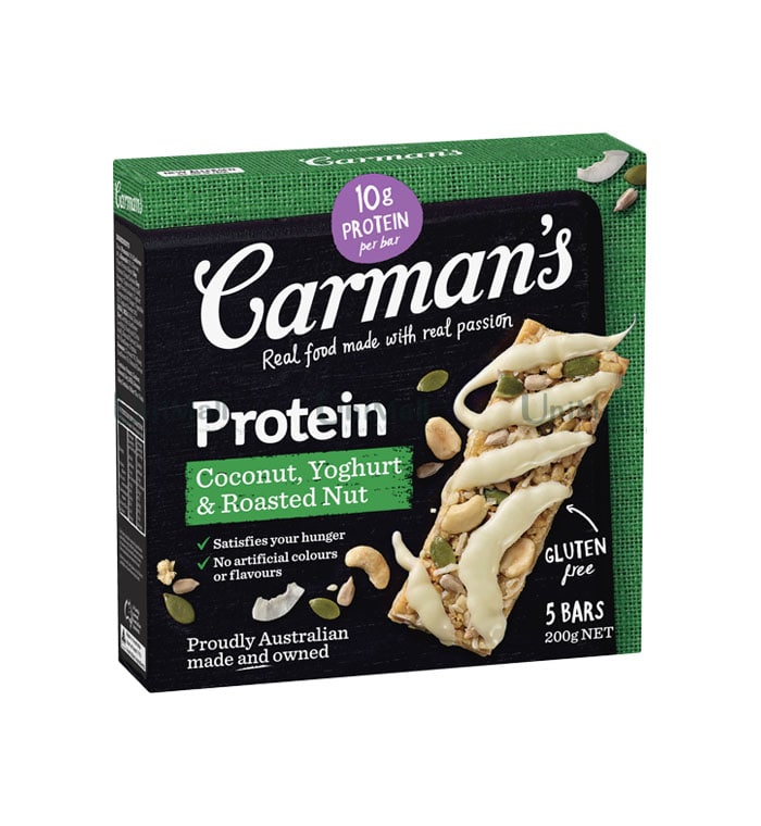 Thanh Protein Dừa, Các Loại Hạt & Sữa Chua Carman's