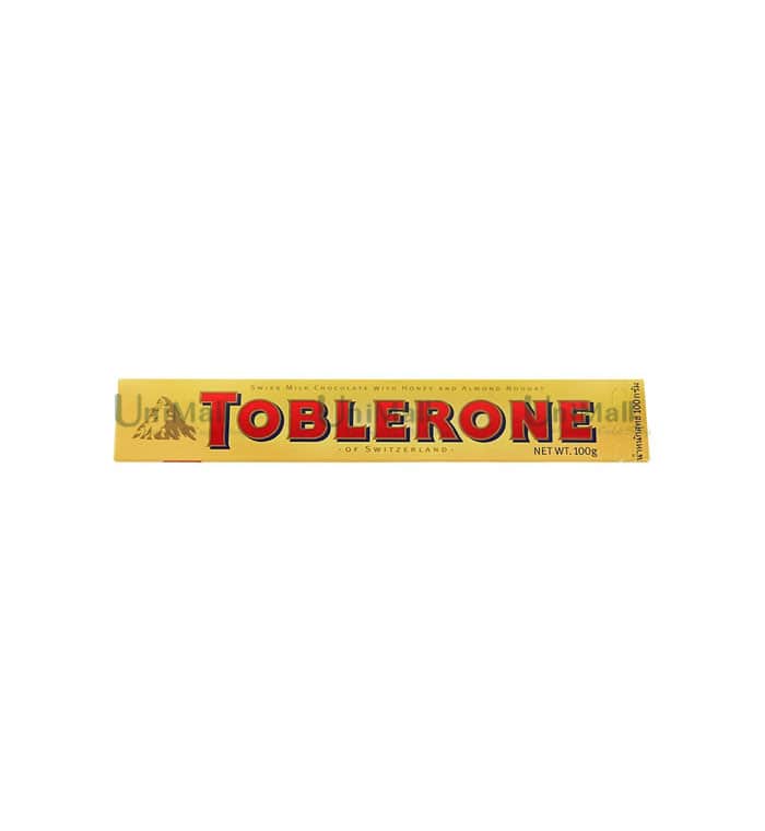 Toblerone Swiss milk chocolate with honey and almond nougat