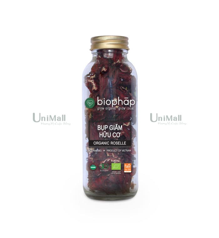 Trà hoa bụp giấm hữu cơ Biophap