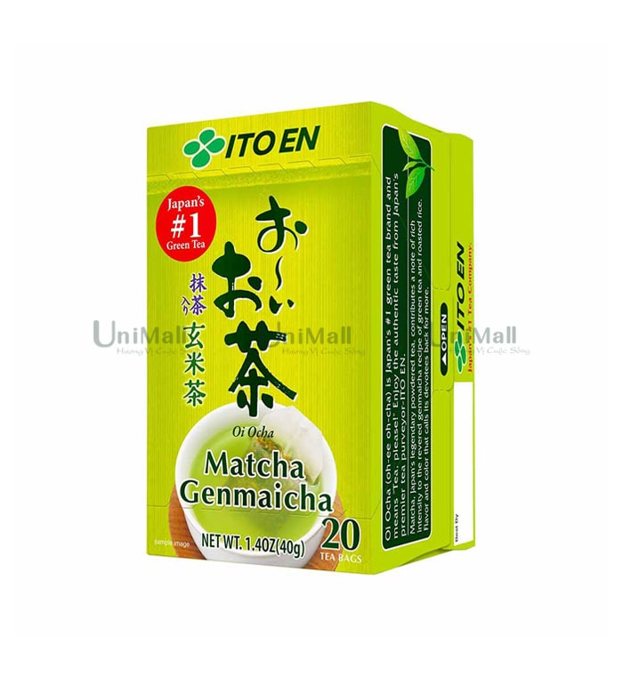 Trà matcha gạo rang túi lọc ITOEN