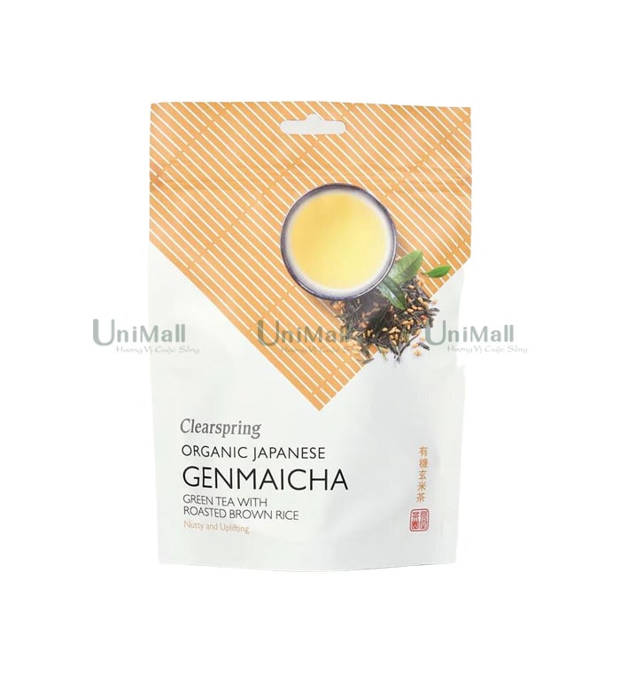 Trà xanh gạo lứt hữu cơ Clearspring