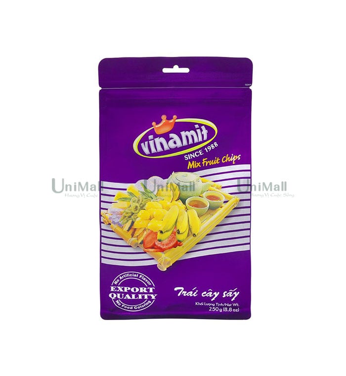 Vinamit Vacuum Fried Mix Fruit Chips