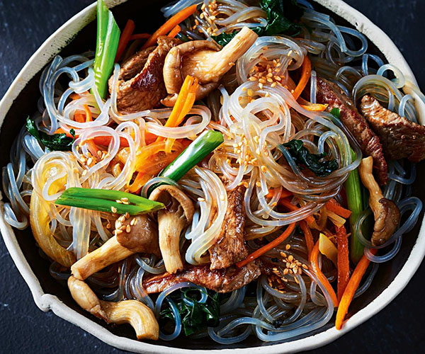 Miến trộn thịt bò